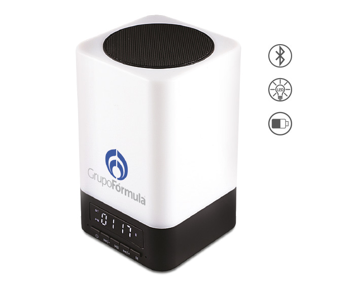 BOCINA BLUETOOTH MANOS LIBRES RELOJ Y ALARMA C380